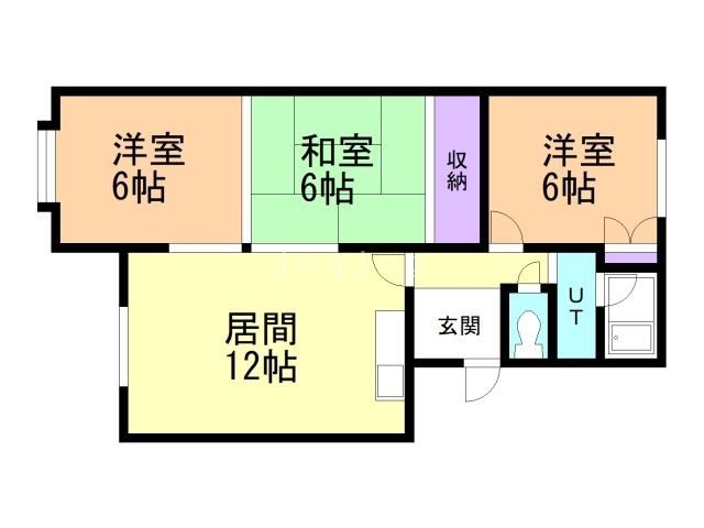 東光８．４プラザの間取り