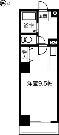 第３さくらマンション中央の間取り