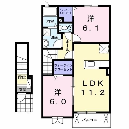 ルミエール高来の間取り