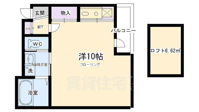 Piccolo高辻の間取り