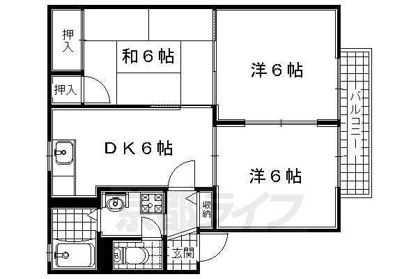 レーベンＫ・Ｙの間取り