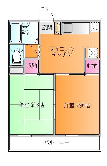 トータスメゾンの間取り