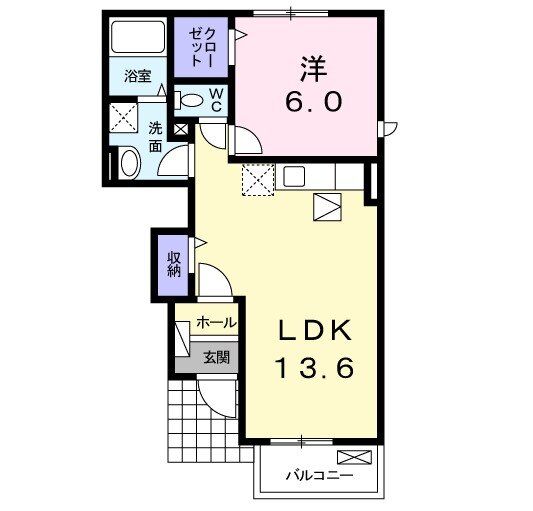 イーストヒルズ大崎Ｃの間取り