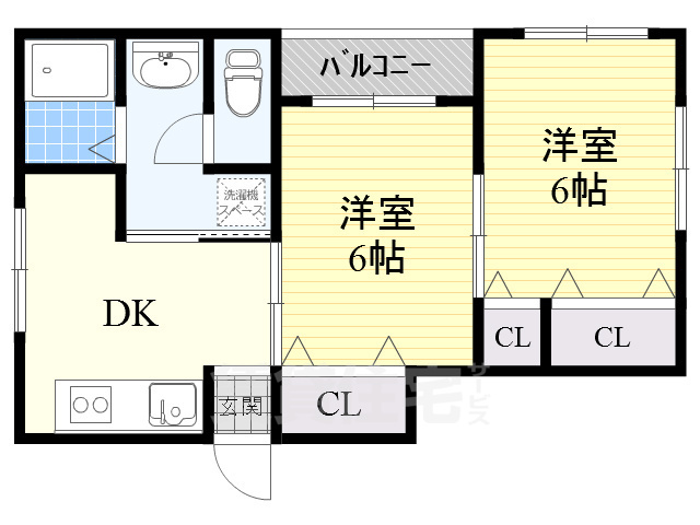 協和マンションの間取り