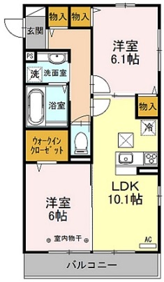 ラ・レーヴの間取り