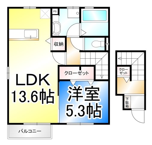 ロイヤルガーデンの間取り