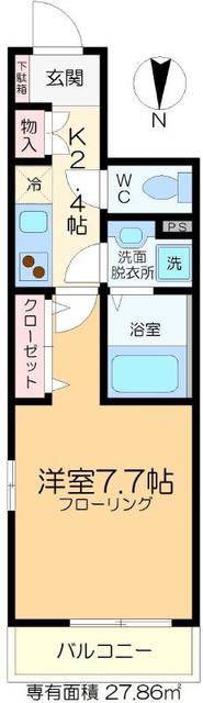 メゾン グレイスIIの間取り