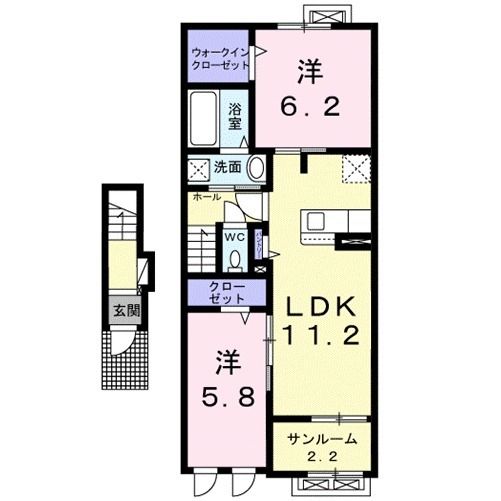 SUUMO】ウィステリアII／滋賀県高島市新旭町旭／新旭駅の賃貸