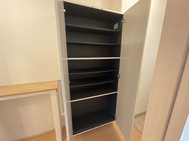 収納　十分な収納スペースがあります