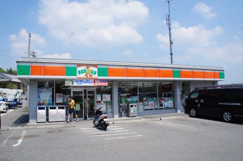 コンビニ　サンクス鹿の子台店（コンビニ）まで1850m