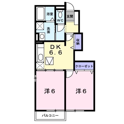 ベルメゾン・フローラC_間取り_0