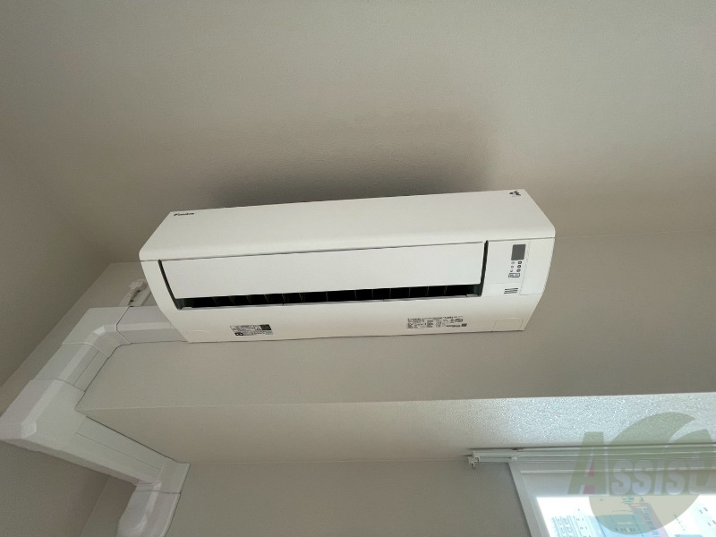 その他設備　エアコンがありますので夏でも快適に過ごせます！