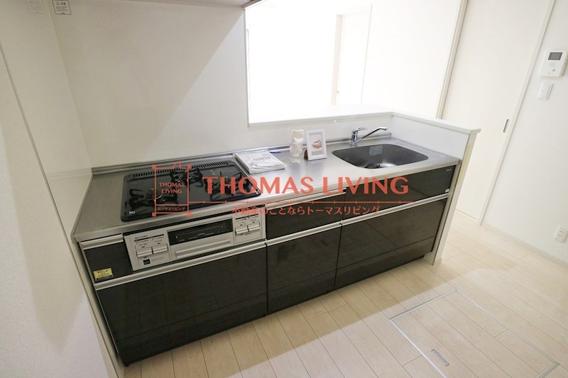 キッチン　写真は別号室です。