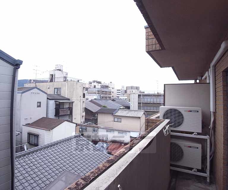 眺望　街中近くの住宅街風景