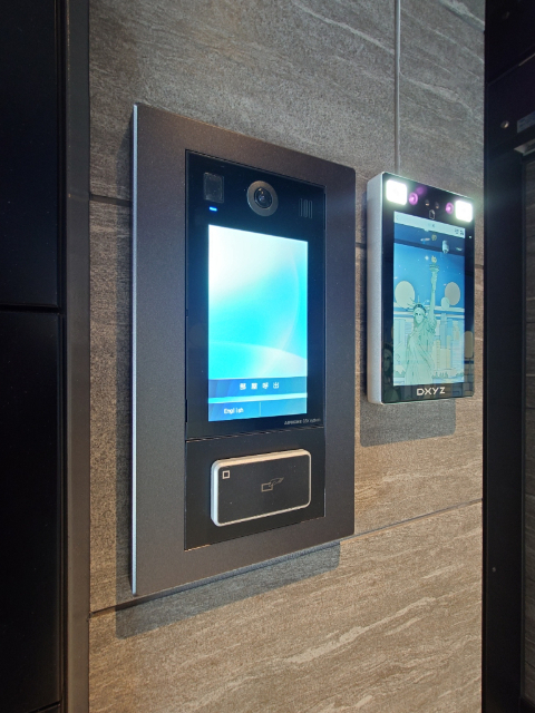 その他共有部分　顔認証システム採用