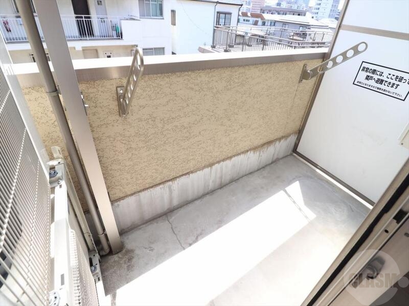 バルコニー　日当たり良好です