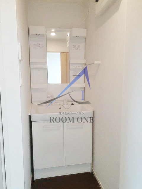 洗面設備　洗面台です。