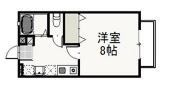グランジャ Aの間取り写真