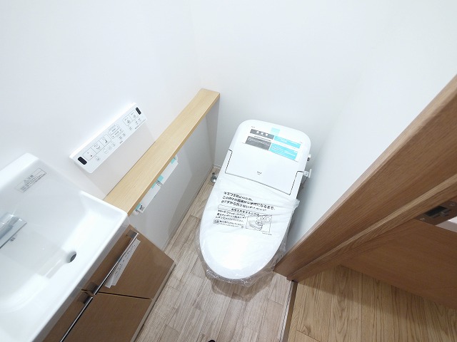 トイレ　ゆったりとした空間のトイレです