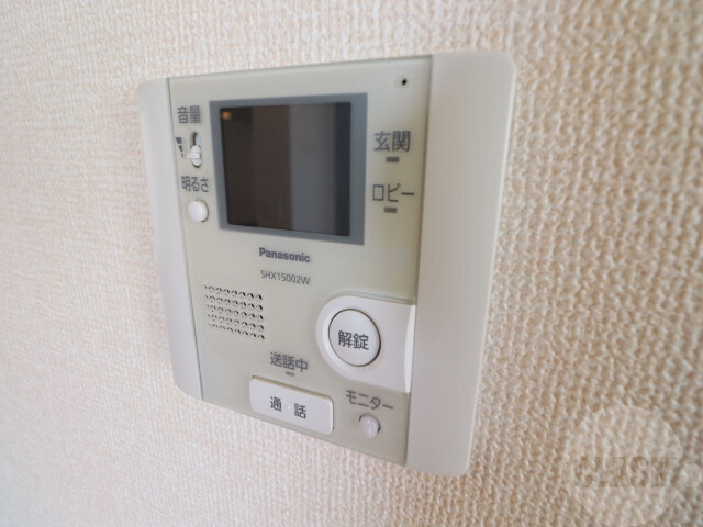 セキュリティ　モニター付きインターホン