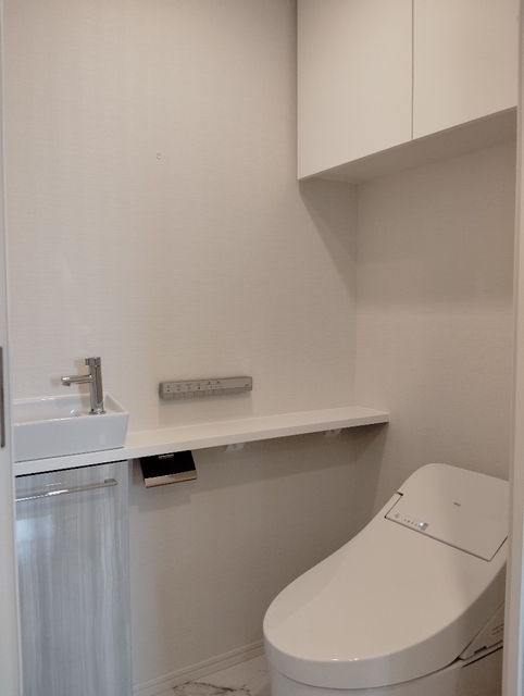 トイレ　手洗いカウンター付き