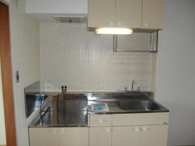 キッチン　他号室の写真になります。