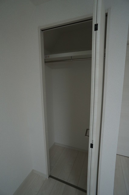 収納　収納はクローゼットタイプなので、整理整頓はかどります☆