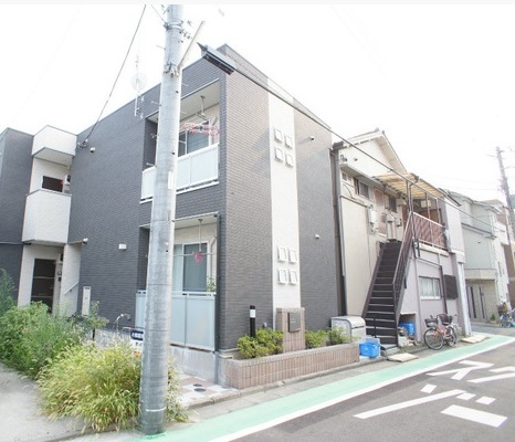 建物外観　落ち着いた雰囲気の外観です