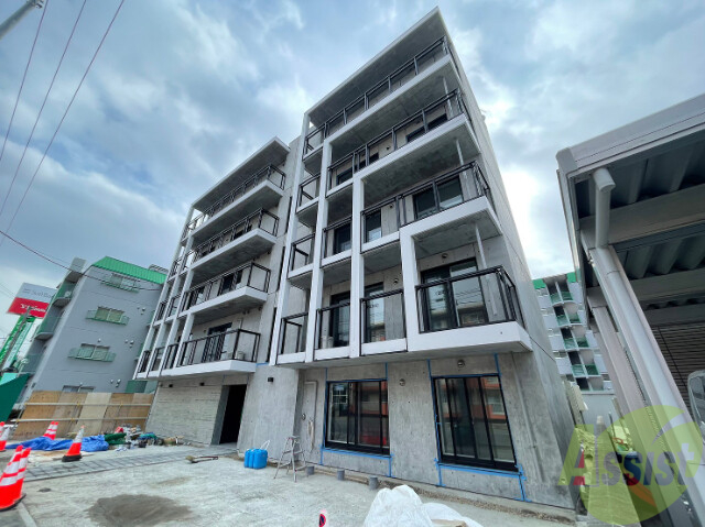 建物外観　札幌市西区八軒五条西「ラピスブラオ八軒」