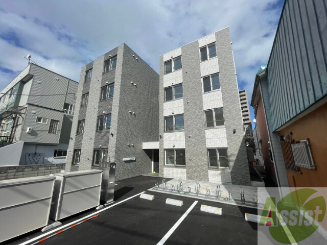 建物外観　札幌市豊平区美園４条「インフィニティ美園」