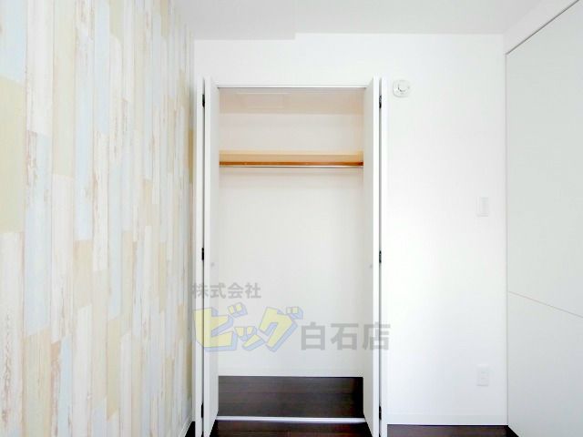 収納　クローゼット付きです♪