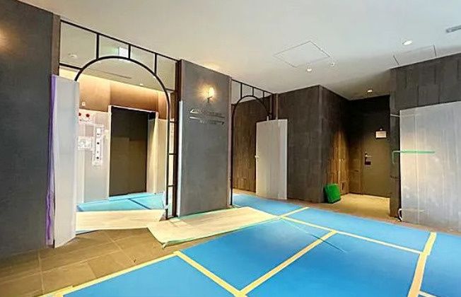 ロビー　建物の内部です