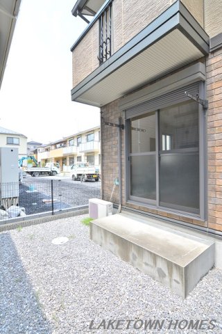 庭　専用庭です。