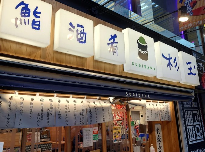 飲食店　鮨・酒・肴 杉玉 蒲田駅西口（飲食店）まで1983m