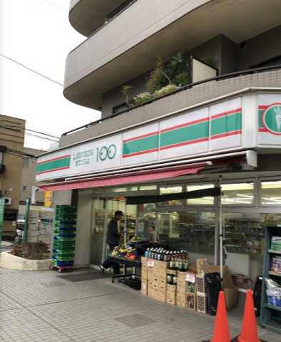 コンビニ　ローソンストア100言問橋店（コンビニ）まで442m