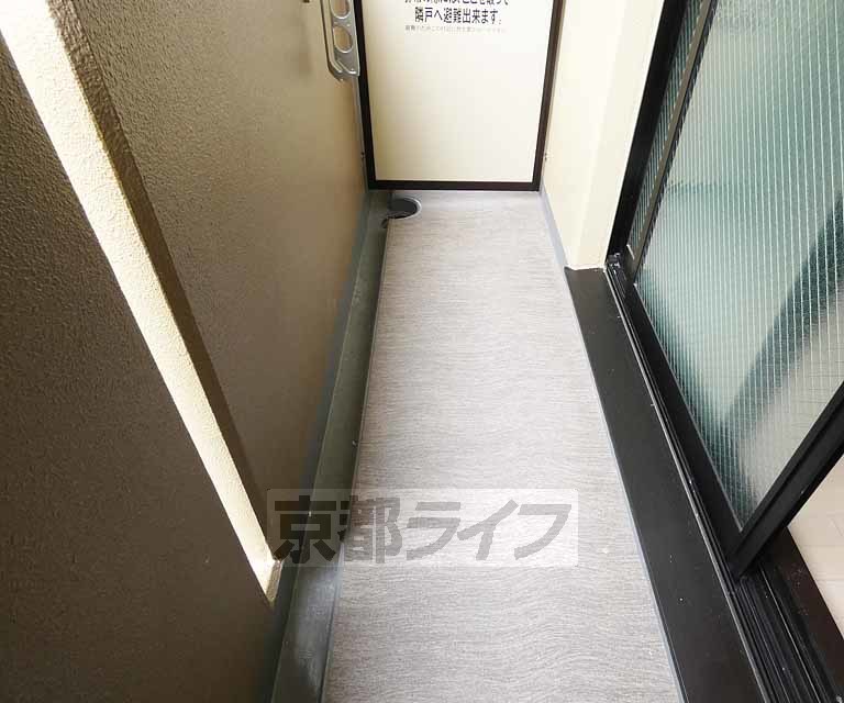 バルコニー　明るいバルコニーです。