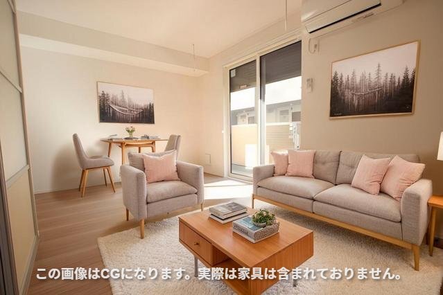 居室・リビング　家具や調度品の画像はＣＧとなります。