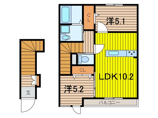 Plantoir Mukaiharaの間取り写真