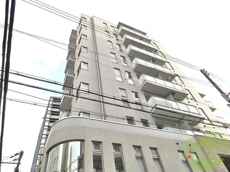 建物外観　大阪市福島区。アースブルージュ