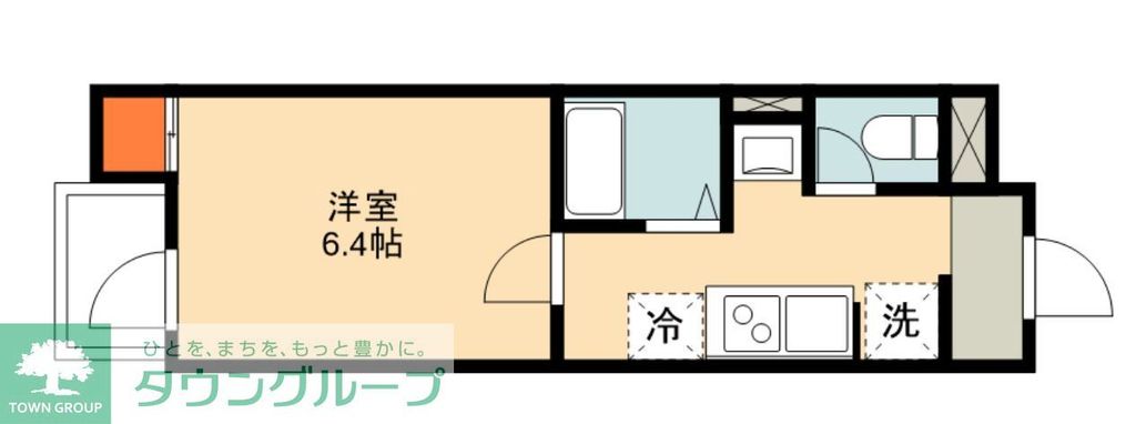 東京メトロ千代田線 綾瀬駅 徒歩4分 3階建 築1年の間取り写真