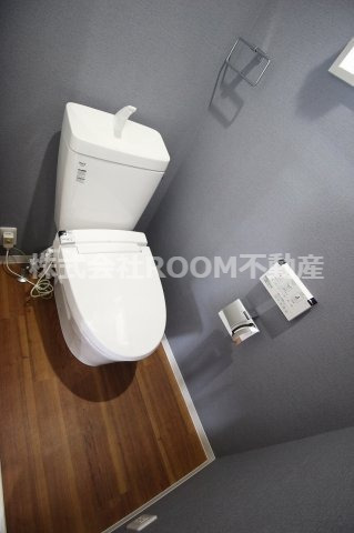 トイレ　ゆったりとした空間のトイレです