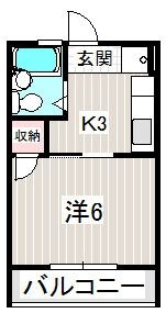 カクサン可美タウンIの間取り写真