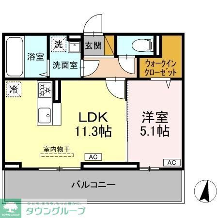 タイムズ・スクエアV Fourの間取り写真