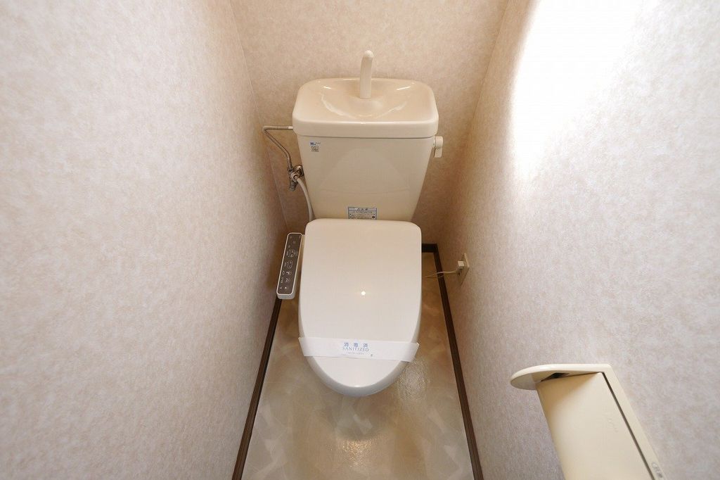 ブルースカイコーポ2号棟のトイレ写真