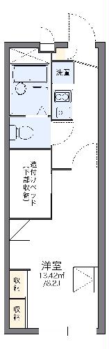 レオパレス西はりまの間取り写真