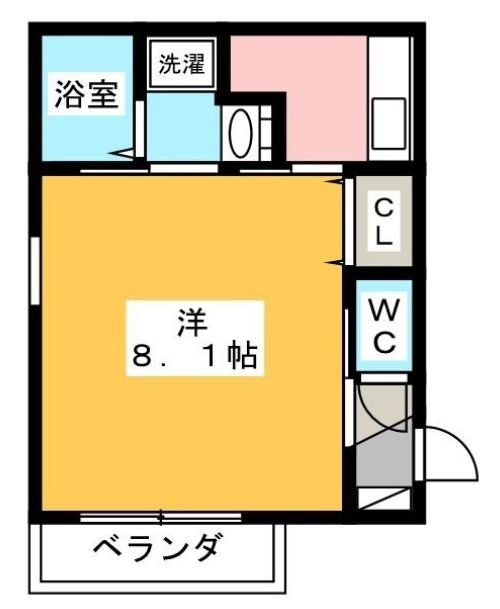 ユーフォニー日比野の間取り写真