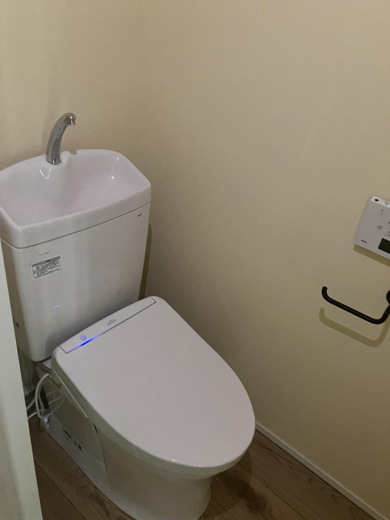 奥ふたこビレッジ 長屋C棟のトイレ写真