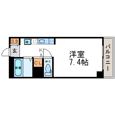 COZY園田の間取り写真