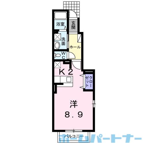 【プチメゾン・エリの間取り】