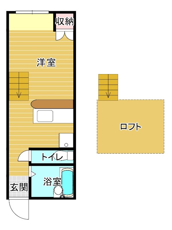 アメニティ城北の間取り